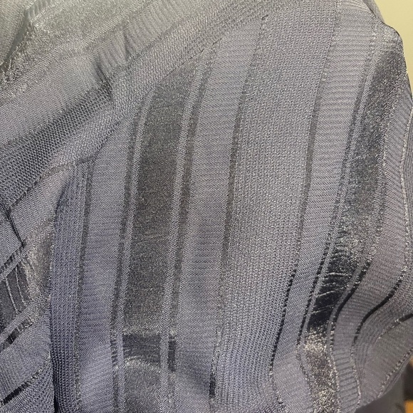 𝅺SAINTS + Secrets - Navy, Ruffled Dress - Picture 5 of 5